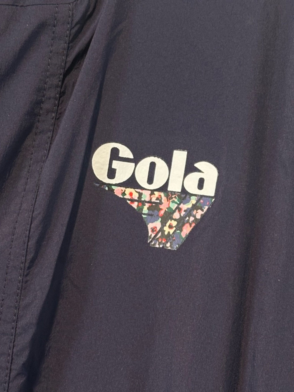 Gola x Anthropologie Sideline Windbreaker Jacket. Sized medium. - Picture 5 of 7